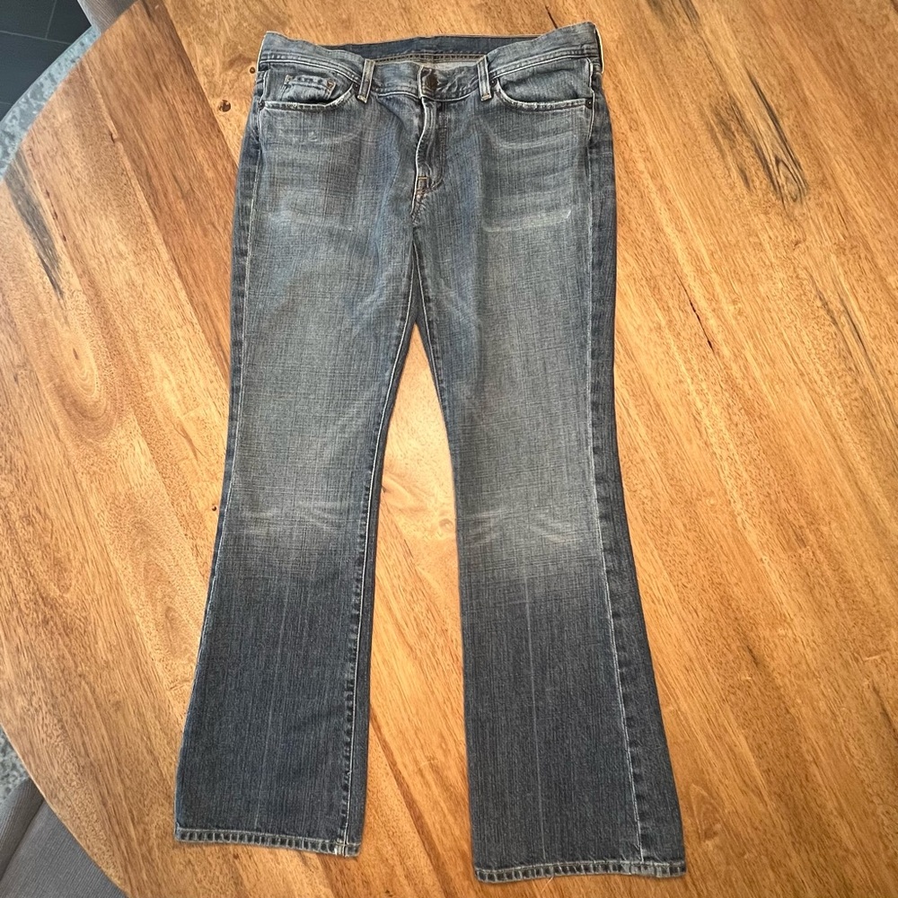 Citizens Humanity Ingrid #002 Low Rise‎ Waist Flare Jeans Sz 32 Woman COH